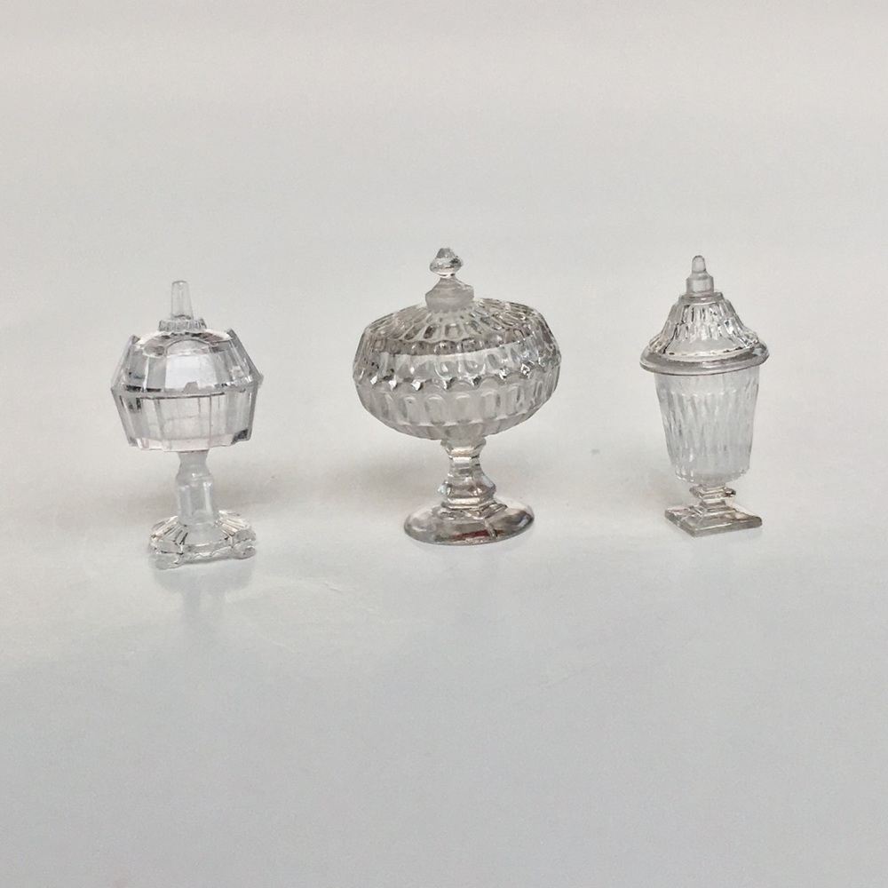 Miniature candy jars